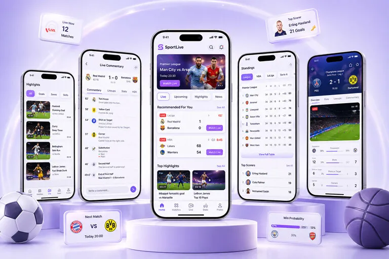 乐竞体育体育直播 App 获取页面配图：球队与赛事